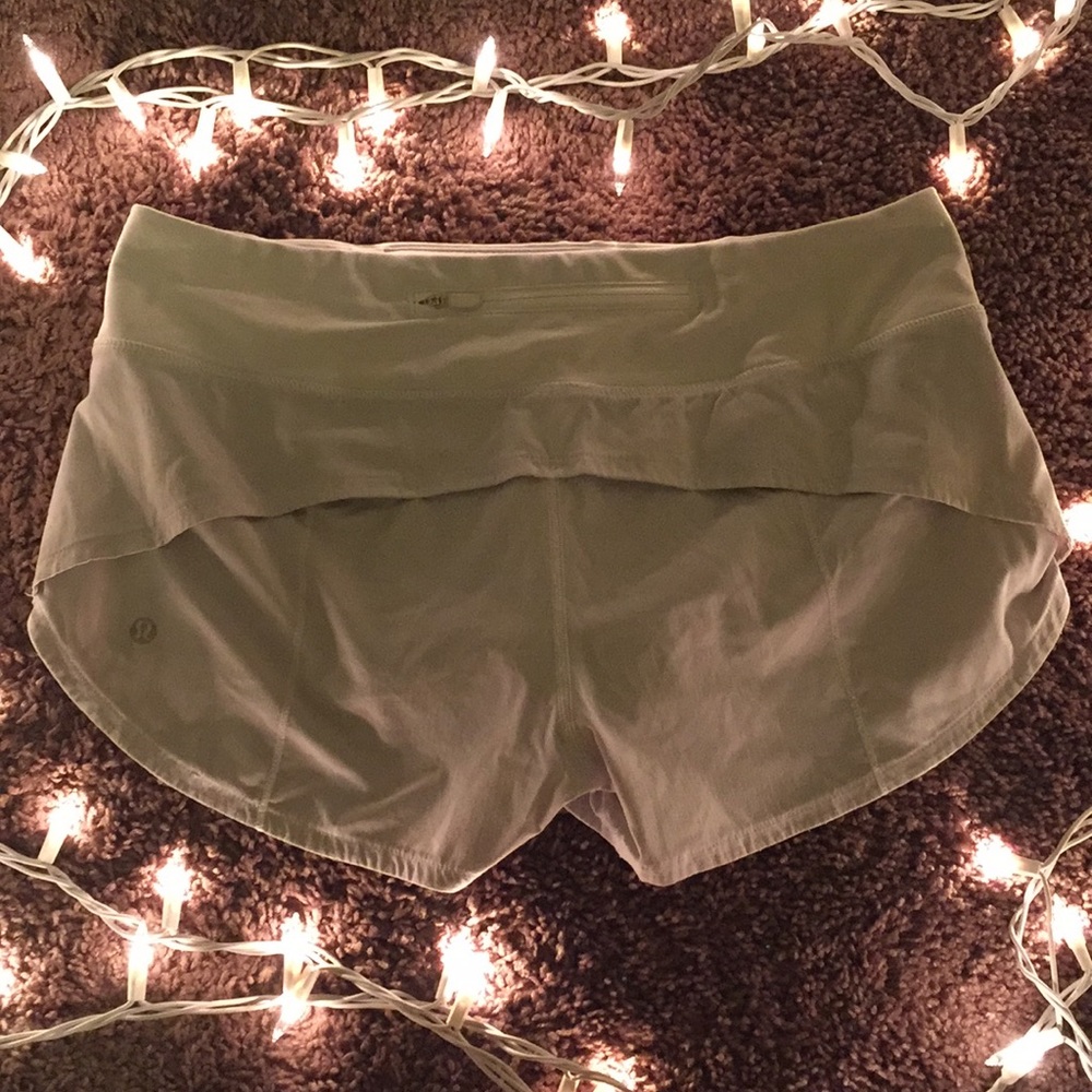 Lululemon speed shorts size 8